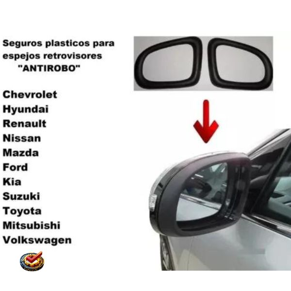 Accesorio Auto Seguros de Retrovisor