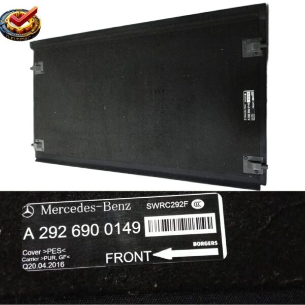 Accesorio Auto Bandeja Trasera Mercedez